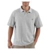 Men's Carhartt Contractor's Work Polo -Clothing Store 0 1001 carhartt contractors work polo heather gray