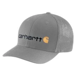 Carhartt Fitted Canvas Mesh Back Graphic Hat -Clothing Store 0 1001 carhartt fitted canvas mesh back graphic hat asphalt