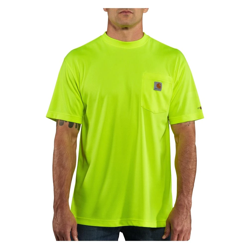 Men's Carhartt Force Hi-Vis Color Enhanced T-Shirt 3 Men's Carhartt Force Hi-Vis Color Enhanced T-Shirt