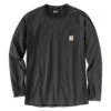 Men's Carhartt Force Long Sleeve Pocket T-Shirt -Clothing Store 0 1001 carhartt force long sleeve pocket t shirt carbon heather