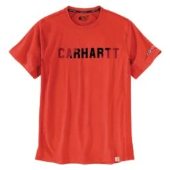 Men's Carhartt Force Midweight Graphic T-Shirt -Clothing Store 0 1001 carhartt force midweight graphic t shirt cherry tomato