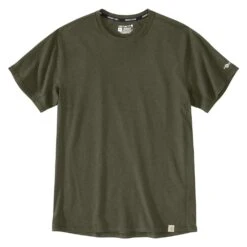 Men's Carhartt Force Relaxed Fit Midweight T-Shirt 13 Men's Carhartt Force Relaxed Fit Midweight T-Shirt -Clothing Store 0 1001 carhartt force relaxed fit midweight t shirt basil heather