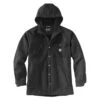 Men's Carhartt Heavyweight Hooded Shirt Jacket -Clothing Store 0 1001 carhartt heavyweight hooded shirt jacket black heather