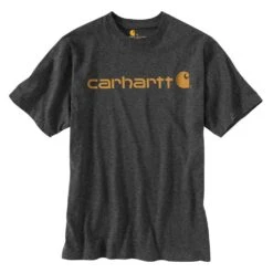 Men's Carhartt Logo T-Shirt -Clothing Store 0 1001 carhartt logo t shirt carbon heather
