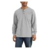 Men's Carhartt Long Sleeve Workwear Pocket Henley -Clothing Store 0 1001 carhartt long sleeve workwear pocket henley heather gray