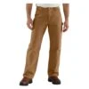 Men's Carhartt Loose Fit Washed Duck Flannel-Lined Utility Work Pants