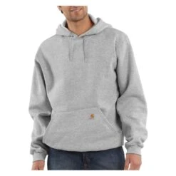 Men's Carhartt Midweight Hoodie -Clothing Store 0 1001 carhartt midweight hoodie heather gray