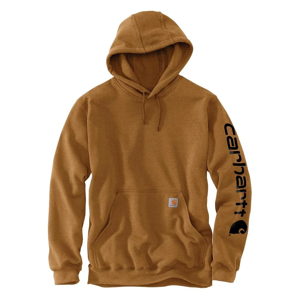 Men's Carhartt Midweight Logo Hoodie 9 Men's Carhartt Midweight Logo Hoodie - Image 7