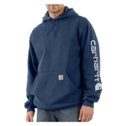 Men's Carhartt Midweight Logo Hoodie 15 Men's Carhartt Midweight Logo Hoodie -Clothing Store 0 1001 carhartt midweight logo hoodie new navy