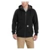 Men's Carhartt Rain Defender Rockland Sherpa Lined Hooded Sweatshirt -Clothing Store 0 1001 carhartt rain defender rockland sherpa lined hooded sweatshirt black
