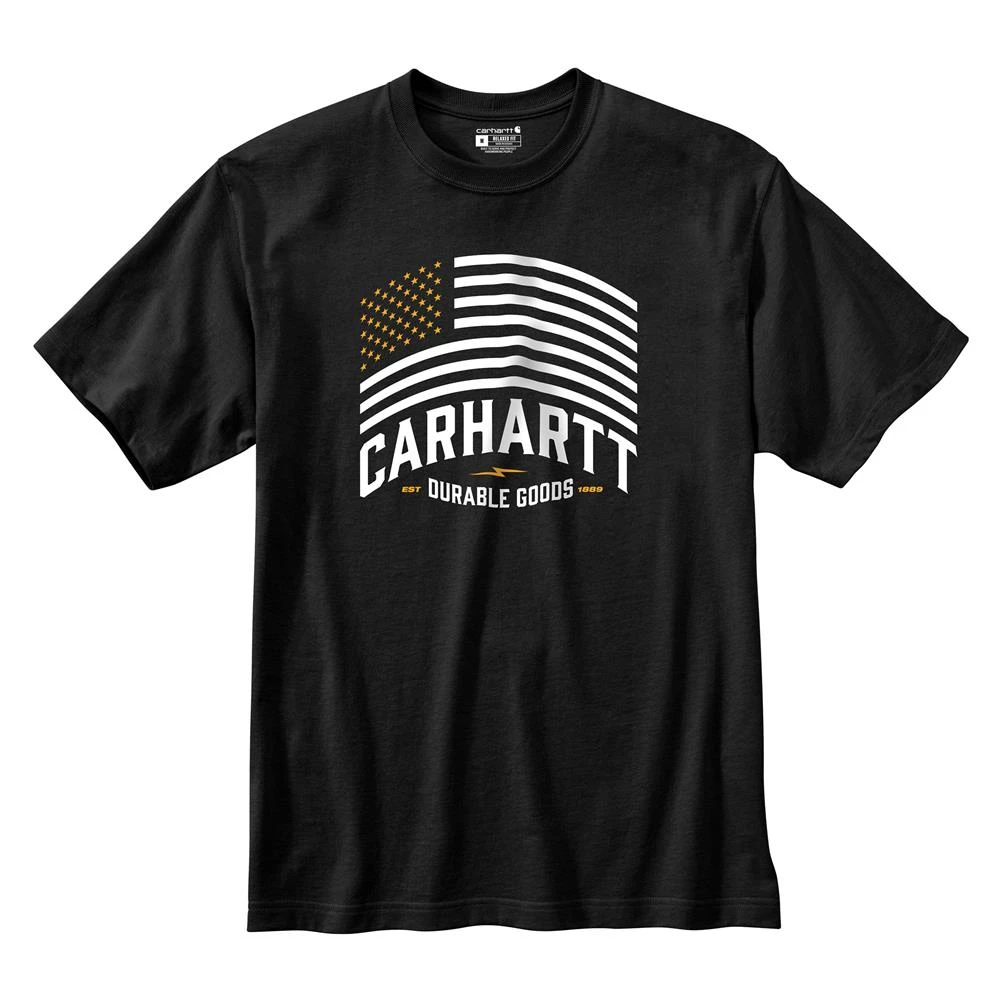 Men's Carhartt Relaxed Fit Midweight Flag Graphic T-Shirt 3 Men's Carhartt Relaxed Fit Midweight Flag Graphic T-Shirt