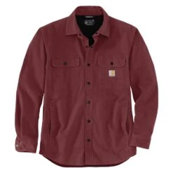 Men's Carhartt Rugged Flex Relaxed Fit Canvas Fleece-Lined Shirt Jac 17 Men's Carhartt Rugged Flex Relaxed Fit Canvas Fleece-Lined Shirt Jac -Clothing Store 0 1001 carhartt rugged flex relaxed fit canvas fleece lined shirt jac sable