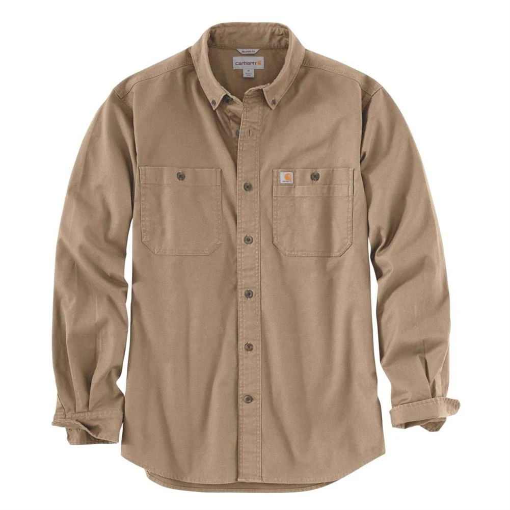 Men's Carhartt Rugged Flex Rigby Long Sleeve Work Shirt 3 Men's Carhartt Rugged Flex Rigby Long Sleeve Work Shirt
