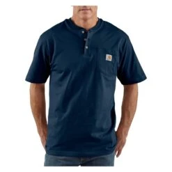 Men's Carhartt Workwear Pocket Henley 19 Men's Carhartt Workwear Pocket Henley -Clothing Store 0 1001 carhartt workwear pocket henley navy