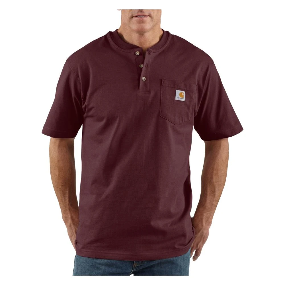 Men's Carhartt Workwear Pocket Henley 11 Men's Carhartt Workwear Pocket Henley - Image 9