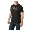 Men's 5.11 Woodland Camo Fill T-Shirt -Clothing Store 0 650 511 woodland camo fill t shirt black