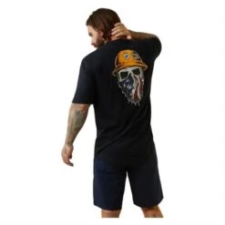 Men's Ariat Rebar Workman Relective Born For This Graphic T-Shirt