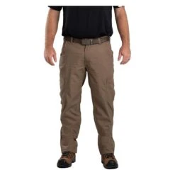 Men's Berne Workwear Flame Resistant Ripstop Cargo Pants -Clothing Store 0 650 berne workwear flame resistant ripstop cargo pants putty