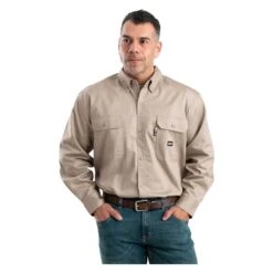 Men's Berne Workwear FR Button Down Workshirt