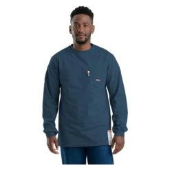 Men's Berne Workwear FR Crew Neck T-Shirt