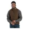 Men's Berne Workwear Heartland Sherpa-Lined Washed Duck Vest -Clothing Store 0 650 berne workwear heartland sherpa lined washed duck vest bark
