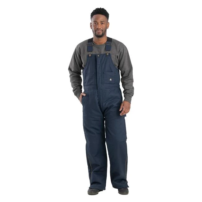 Men's Berne Workwear Heritage Twill Insulated Bib Overalls 3 Men's Berne Workwear Heritage Twill Insulated Bib Overalls