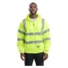 Men's Berne Workwear Hi-Vis Type R Class 3 Lined Hooded Sweatshirt -Clothing Store 0 650 berne workwear hi vis type r class 3 lined hooded sweatshirt yellow