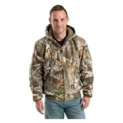 Men's Berne Workwear Original Hooded Jacket -Clothing Store 0 650 berne workwear original hooded jacket realtree edge