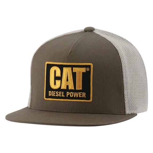 CAT Diesel Power Flat Bill Cap 3 CAT Diesel Power Flat Bill Cap
