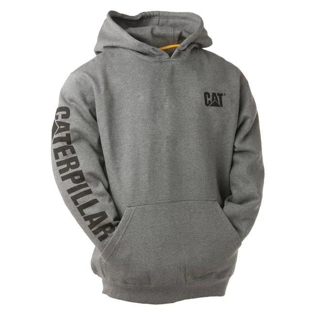 Men's CAT Trademark Banner Hoodie 4 Men's CAT Trademark Banner Hoodie - Image 2