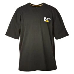 Men's CAT Trademark T-Shirt -Clothing Store 0 650 cat trademark t shirt black
