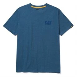 Men's CAT Trademark T-Shirt -Clothing Store 0 650 cat trademark t shirt real teal heather