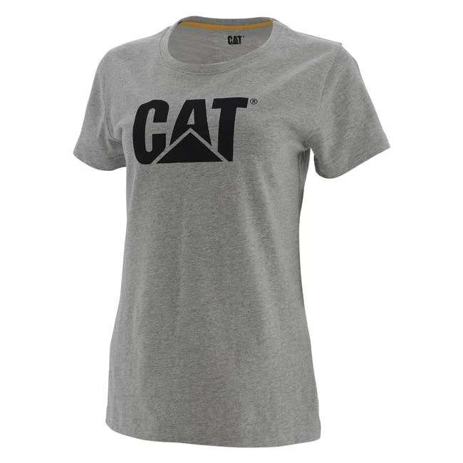 Women's CAT Trademark Logo T-Shirt 4 Women's CAT Trademark Logo T-Shirt - Image 2
