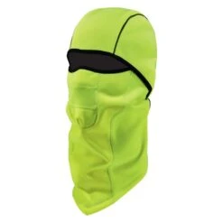 Ergodyne Windproof Hinged Balaclava -Clothing Store 0 650 ergodyne windproof hinged balaclava hi vis lime
