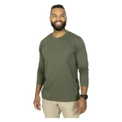 Men's Mission Made Long Sleeve Crew Neck T-Shirts (2 Pack) -Clothing Store 0 650 mission made long sleeve crew neck t shirts 2 pack olive
