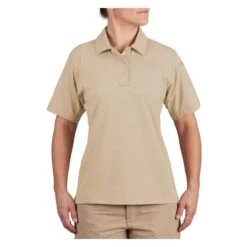 Women's Propper EdgeTec Polo -Clothing Store 0 650 propper edgetec polo silver tan2