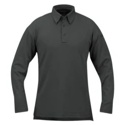 Men's Propper Long Sleeve ICE Performance Polos -Clothing Store 0 650 propper long sleeve ice performance polos charcoal