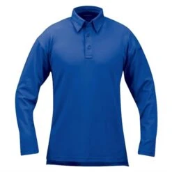 Men's Propper Long Sleeve ICE Performance Polos -Clothing Store 0 650 propper long sleeve ice performance polos cobalt