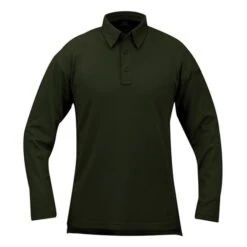 Men's Propper Long Sleeve ICE Performance Polos -Clothing Store 0 650 propper long sleeve ice performance polos dark green