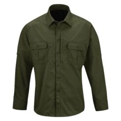 Men's Propper Long Sleeve Kinetic Shirt -Clothing Store 0 650 propper long sleeve kinetic shirt olive green1