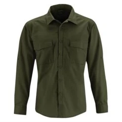 Men's Propper Long Sleeve REVTAC Shirt -Clothing Store 0 650 propper long sleeve revtac shirt olive green1
