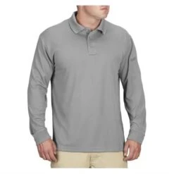 Men's Propper Long Sleeve Uniform Polo -Clothing Store 0 650 propper long sleeve uniform polo gray1