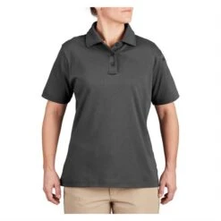 Women's Propper Uniform Cotton Polo -Clothing Store 0 650 propper uniform cotton polo charcoal
