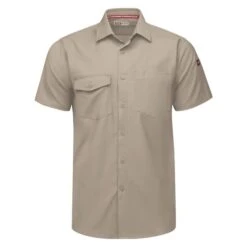 Men's Red Kap Cooling Performance Woven Work Shirt -Clothing Store 0 650 red kap cooling performance woven work shirt sand