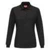 Women's Red Kap Performance Knit Long Sleeve Core Polo -Clothing Store 0 650 red kap performance knit long sleeve core polo black2