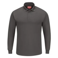 Men's Red Kap Performance Knit Long Sleeve Core Polo