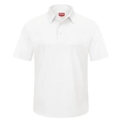Men's Red Kap Pro Polo -Clothing Store 0 650 red kap pro polo white