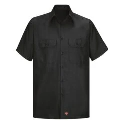 Men's Red Kap Solid Ripstop Shirt 17 Men's Red Kap Solid Ripstop Shirt -Clothing Store 0 650 red kap solid ripstop shirt black