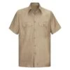 Men's Red Kap Solid Ripstop Shirt -Clothing Store 0 650 red kap solid ripstop shirt khaki