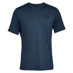 Men's Under Armour Sportstyle Left Chest T-Shirt -Clothing Store 0 650 under armour sportstyle left chest t shirt academy black